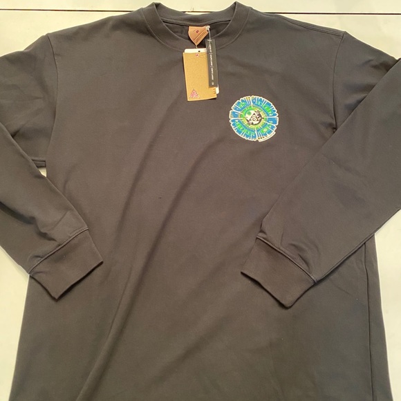 Nike ACG Long Sleeve Circle T Shirt DH3329 010 - Picture 3 of 5